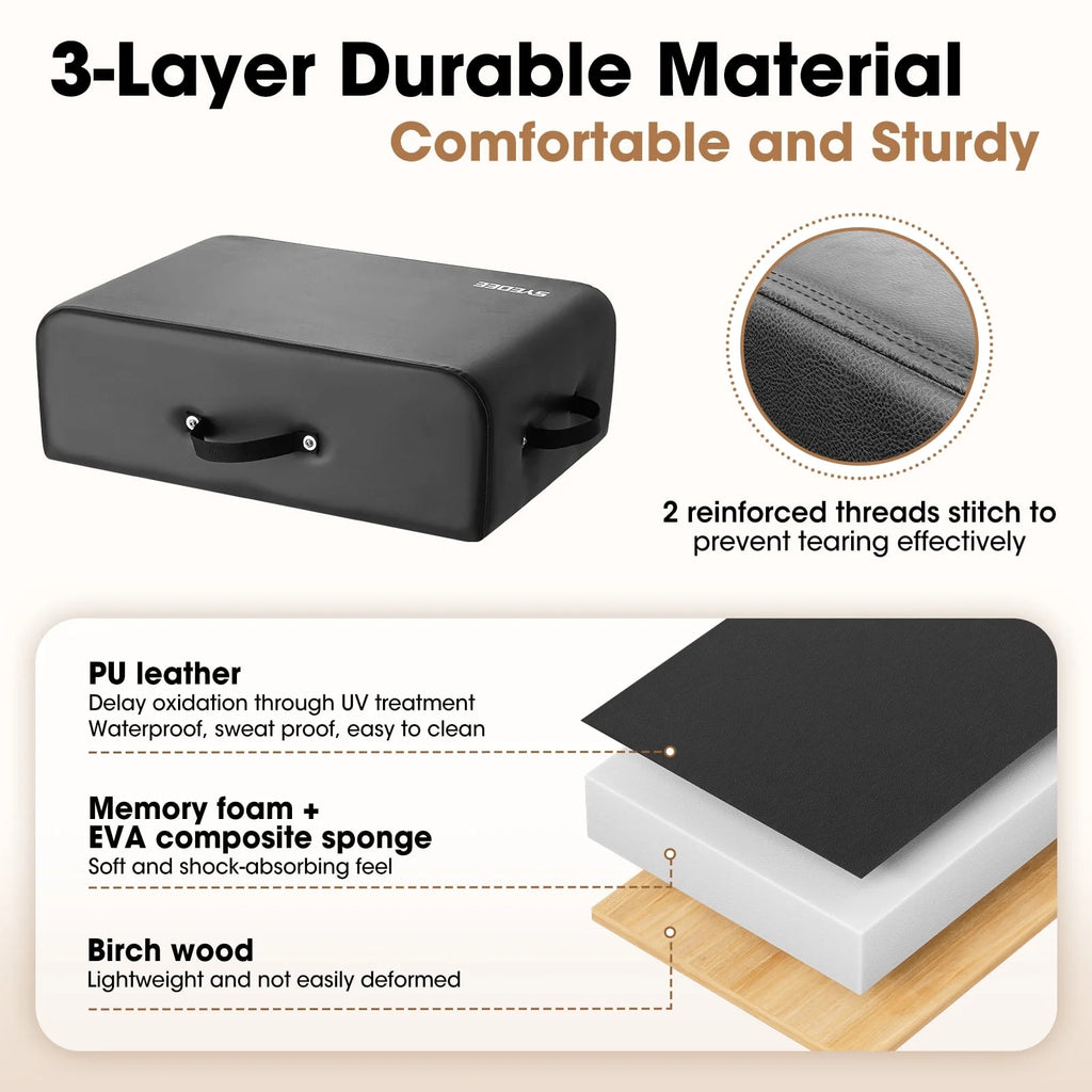 Pilates Reformer Box Set – 14" Anti-Deformation Circle with Padded Handles,Pilates Equipment for Home Gym Focusing on Toning, Arms, and Core