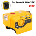 PowerPro Dewalt Battery Inverter – 18V-20V DC to 120V/220V AC with Dual USB, Ultimate Outdoor Power Adapter