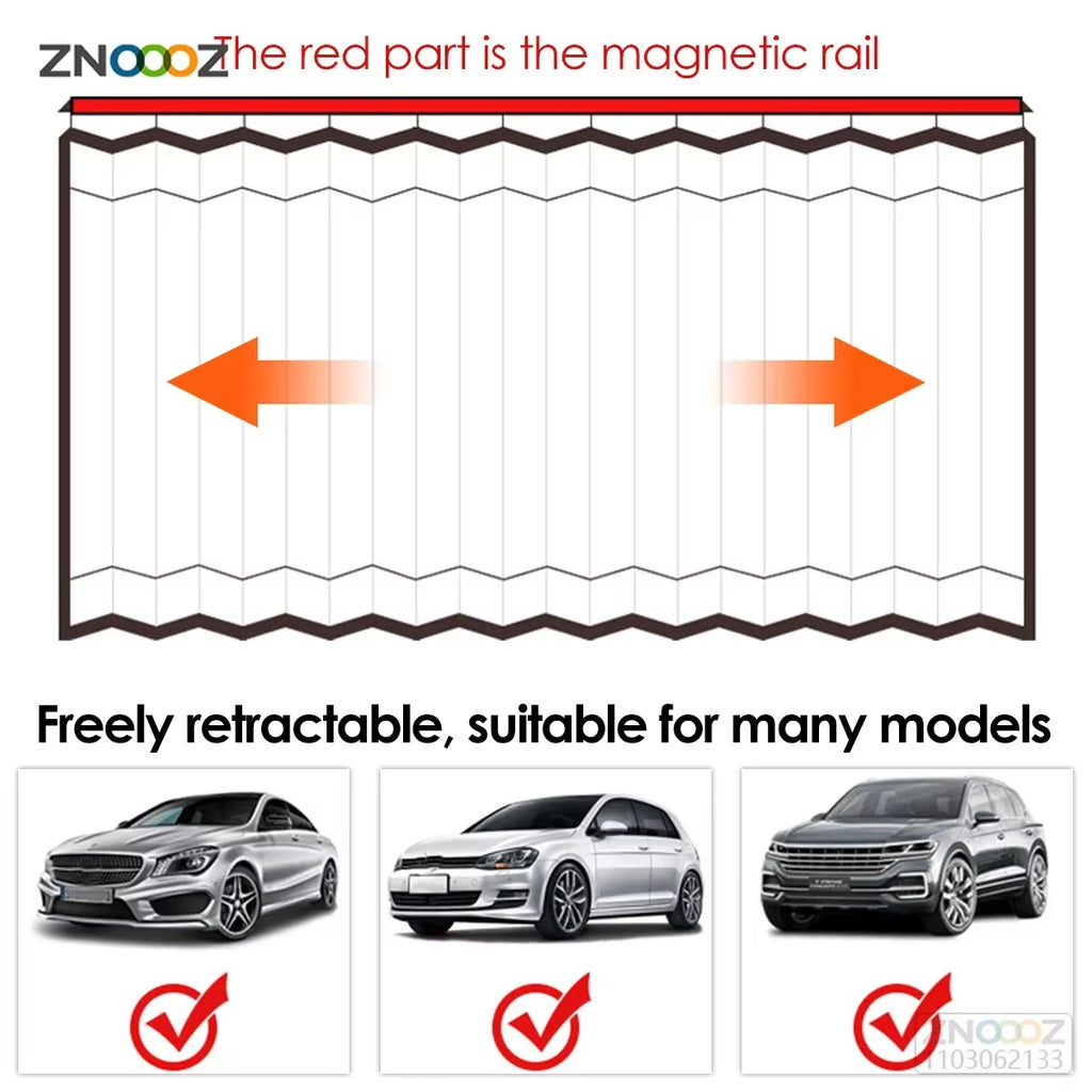 ShadeGuard™ Magnetic Car Window Sunshade – Cool, Private, Protected. InstantlyMagnetic Car Sunshade Window Curtains Auto Window Sun Shade Privacy Sun UV Protection Window Shield Car Interior Accessories