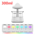 Mushroom Rain Air Humidifier Electric Aroma Diffuser Rain Cloud Smell Distributor Relax Water Drops Sounds Colorful Night Lights