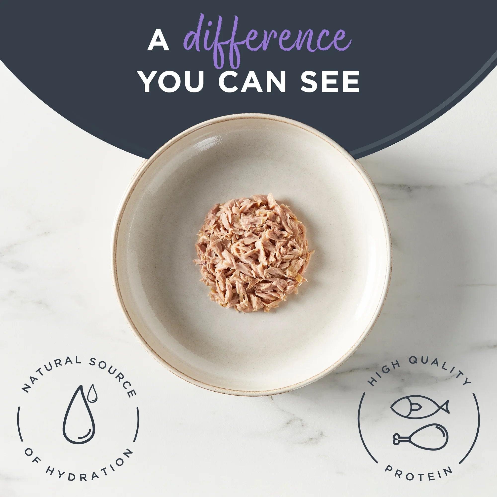 Pet Food Natural Wet Cat Food, Fish & Chicken in Broth Variety Pack, 12 X 2.47Oz Pouches