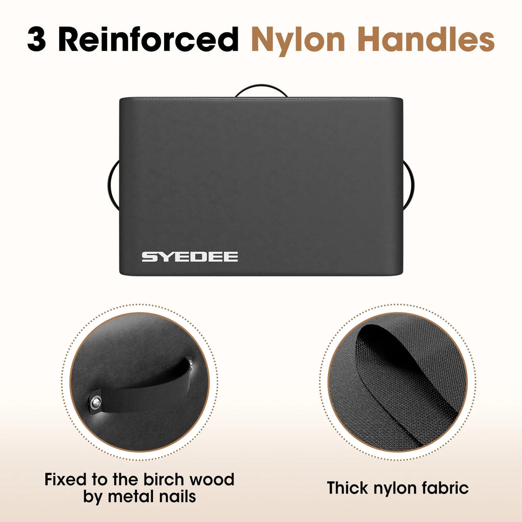 Pilates Reformer Box Set – 14" Anti-Deformation Circle with Padded Handles,Pilates Equipment for Home Gym Focusing on Toning, Arms, and Core